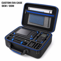 Estuche de Almacenamiento de Herramientas de EVA Personalizado y Duradero, con 12+ Compartimentos, Bandeja de Espuma EVA, Protección para Viajes, para Uso Industrial, Embalaje al por Mayor