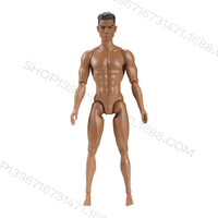 Figurine BJD Super Modèle Homme 6 Points, Corps Musclé Sportif Grande Taille, Articulations Mobiles, 13 Points d'Articulation pour Garçons