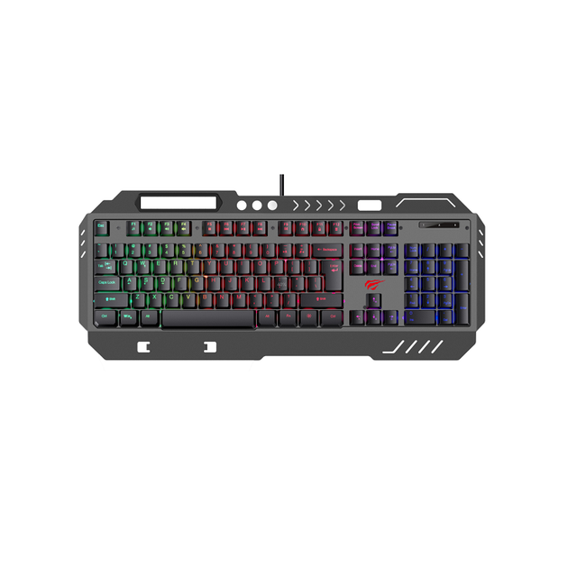 Havit KB838L Professional 104 Keys LED Backlit Gaming Keyboard USB Wired Multi-Function Backlit Keyboard