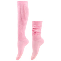 Logo personnalisé épais lâche genou haute solide hiver chaud bas doux longues jambières cuisse chaussettes hautes pour les femmes