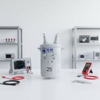 Transformador Eléctrico Monofásico de Distribución para Montaje en Poste, Transformador de Poste Monofásico, Pequeño Industrial