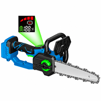 Tronçonneuse sans fil intelligente AI 20V 800W OEM de 12 pouces avec engrenages entièrement en acier, scie électrique intelligente pour l'élagage professionnel
