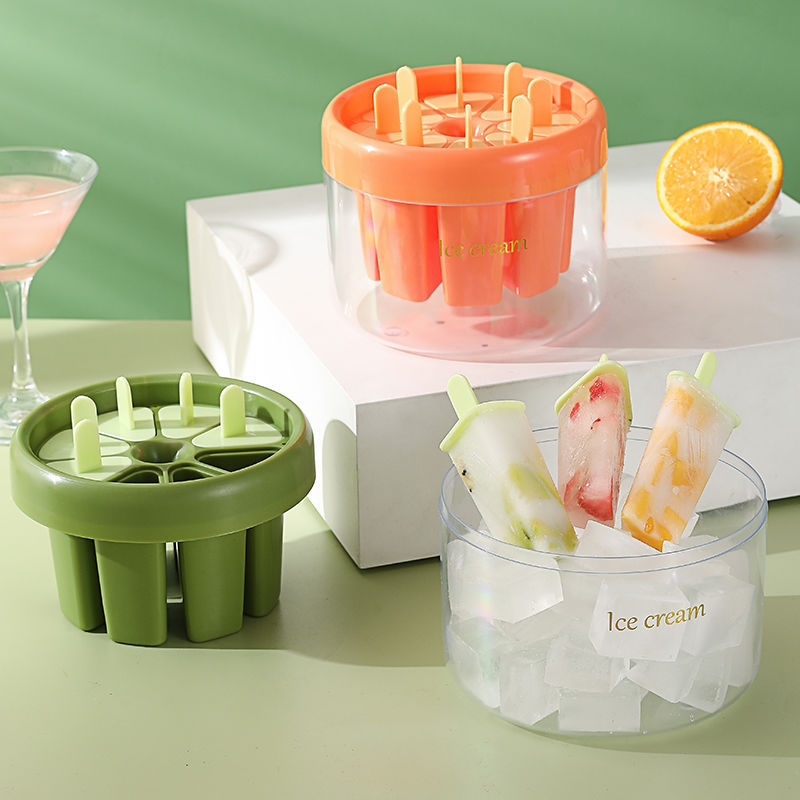 Set Of 6 Stainless Steel Popsicle Molds | 5 Inch Metal Popsicle Maker With 50 Sticks, 20 Bags, Brush | Eco-Friendly DIY Ice Treat Kit