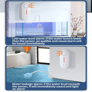 OEM logo nhà thông minh tuya BLE Wifi mực nước cảm biến âm thanh báo động không dây nước ngâm Cảm biến nước rò rỉ báo động dò - Product Image 4