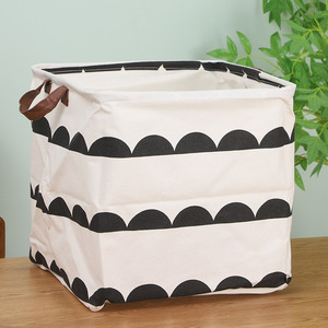 Clothing Organizer Canvas <b>Storage</b> Box Rectangle Foldable Portable For <b>Clothes</b> Quilts Laundry Spot Goods - Product Image 4