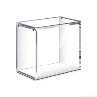 Boîtes de rangement pour cartes en acrylique transparent avec fermeture magnétique recyclable de qualité supérieure, boîte de protection pour entraîneur d'élite ETB, vitrines