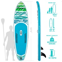 FUNWATER Dropshipping OEM Planche de surf Planche à pagaie gonflable Sports nautiques Stand up Paddle Board Planche de padel