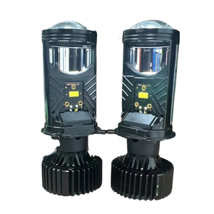 Araba Farı H4 <span class=keywords><strong>LED</strong></span> Far Lensi Projektör Sis Lambası Ampul Canbus Yüksek Güçlü Lazer Far 12V 8000lm 6000K Evrensel Uyumlu Araba - Product Image 2