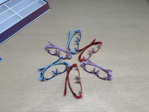 Nouvelles Lunettes Progressives Demi-Montures en Silicone Ultra-Légères Verres Multifocaux Style Coloré Unisexe Toutes Formes <span class=keywords><strong>de</strong></span> Visage Monture d'Essai - Product Image 6