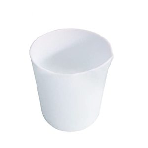 XZ LAB SUPPLIES บีกเกอร์ PTFE ขนาด 50 มล. 100 มล. แบบเตี้ย ทนความร้อนสูง แก้วใส สำหรับใช้ในห้องปฏิบัติการเคมี - Product Image 1