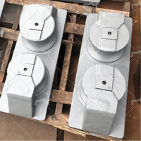 Offre Spéciale Decheng Marine Open-Type à deux rouleaux chaumard nouvelle pince de guidage de câble à Double rouleau en acier 140-315mm pour l'amarrage