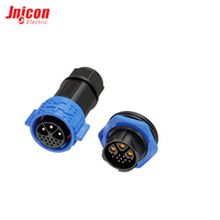 Connecteur M25 50A/500V Femelle/Mâle, Fiches de Batterie, Câble d'Alimentation 2 Broches Mâle/Femelle en Cuivre pour Batterie, Énergie Solaire