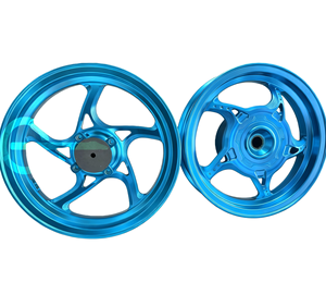 Jantes CNC en aluminium de 12 pouces à montage direct pour Honda Giorno - Jantes en alliage à motif personnalisé pour l'Asie du Sud-Est - Product Image 3