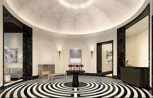 최고급 네로 마르퀴나 대리석 슬래브 천연 블랙 대리석 모던 호텔 디자인용 광택 대형 슬래브 벽 장식 카운터탑 - Product Image 6