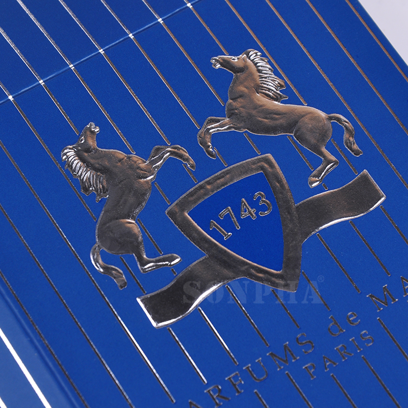 Paper Luxury Ensocoat Paper Small Empty Perfume Bottle Cologne Gift Card Box Packaging Perfume Boxes