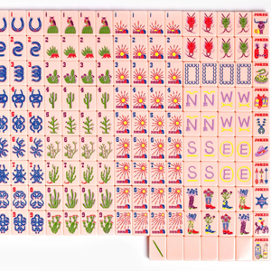 ไพ่มาจองสีชมพูอ่อนสุดหรู 4 ชั้น ทนทานต่อการซีดจาง รุ่น The Ranch Line ขายส่งราคาดีที่สุด - Product Image 1