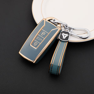 Étui de protection souple en TPU de qualité supérieure pour clé de voiture Volkswagen <span class=keywords><strong>2022</strong></span> TOUAREG, porte-clés et accessoires d'usine - Product Image 4