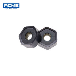 Plaquettes de fraisage en carbure à double face à alimentation rapide, revêtement PVD, HNMX0906ANSN-R OEM pour outils de coupe de matériaux difficiles à traiter - Product Image 6