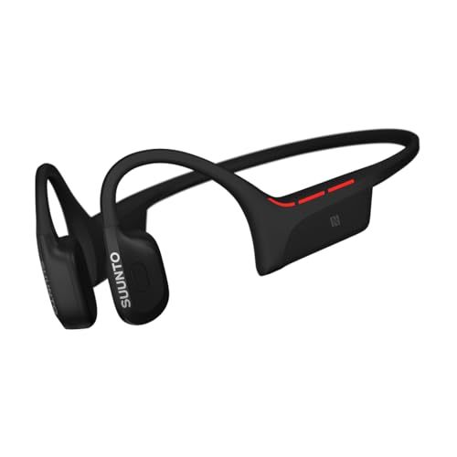 SUUNTO Wing 2 Open-Ear Bone Conduction Headphones, Wireless Bluetooth Earphones, Workouts Running Sports, IP66 Waterproof,