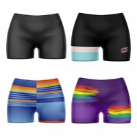 Aangepaste Uk Tag Panty Gesublimeerde Touch Tag Shorts Vrouwen Maori Tag Voetbal Spanks Bodem Bedrukt Dames Rugby Training Shorts