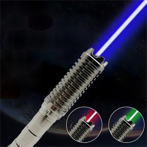 Multifunctional 5000m Distance Blue Laser Flashlight, Factory Wholesale, Rechargeable, Aluminum