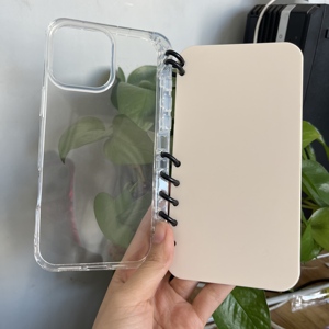 Étui de protection pour ordinateur portable et téléphone portable BAILI, neuf, transparent, en TPU, <span class=keywords><strong>à</strong></span> <span class=keywords><strong>clapet</strong></span>, sac d'école, coque arrière antichoc pour iPhone 16+ - Product Image 4