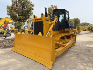 Bulldozer sur chenilles d'occasion Shantui 160HP 220HP 320HP SD16 SD22 SD32 pour l'exploitation minière, la construction routière, l'agriculture et la construction - Product Image 4