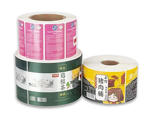 Wholesale Custom Logo Printing Round Stickers Vinyl <strong>Roll</strong> Personalized Decorative Gift Food Packaging Sealing Ink Jet <strong>Label</strong> - Product Image 2