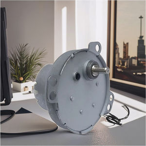 Moteur à engrenages en métal JS50T 3V-12V DC personnalisé aimant permanent à faible bruit à couple élevé pour équipement industriel de porte automatique - Product Image 3