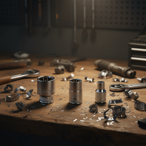 Fervi Polygonal <b>Socket</b> Wrench Normal Series 12mm 10mm <b>8mm</b> Chrome Vanadium Steel - Product Image 3