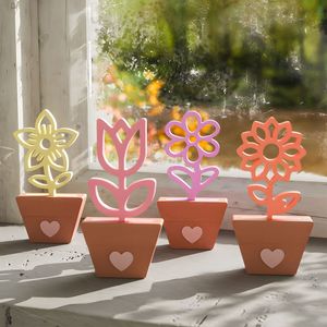 แม่พิมพ์เรซินแบบกลวงรูปดอกทานตะวันดอกทิวลิปต้นบน Riser อุปกรณ์ตกแต่งศิลปะทำจากซิลิโคนเป็นมิตรกับสิ่งแวดล้อม - Product Image 3