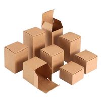 Boîte pliante en carton blanc vierge en gros, boîte d'emballage en papier cartonné blanc imprimée sur mesure