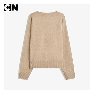 Pull en maille d'hiver pour homme en acrylique et polyester, style streetwear, avec logo personnalisé brodé ou imprimé, certifié GRS - Product Image 4