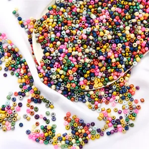 18 Years Beads Supplier Wholesale Glass Seed Bead 3mm for DIY Bracelet Necklace Jewelry Making Costume Accessories BBG068