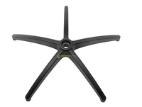 Base de chaise de jeu rotative en Nylon cinq étoiles Design moderne pierre pivotante pour bureau à domicile et atelier remplacement de nouveau produit