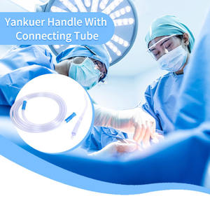 <span class=keywords><strong>Set</strong></span> di Tubi di Aspirazione <span class=keywords><strong>Yankauer</strong></span> per Uso Medico, Tubo di Collegamento con Impugnatura in PVC - Product Image 2
