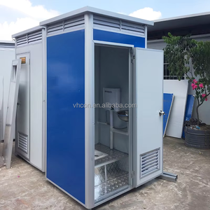 Unité de toilettes mobiles portables en aluminium pour camping, voyage, extérieur, football, marathon, installation rapide - Product Image 5