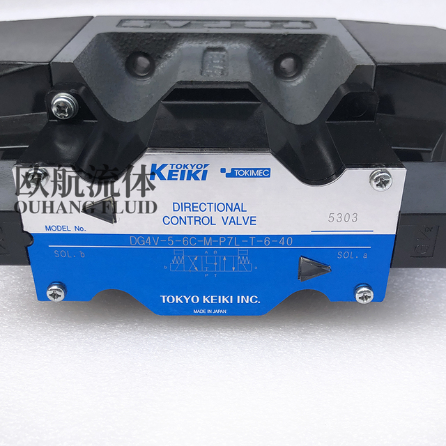 DG4V-5-6C-M-P7L-T-6-40 TOKIMEC Solenoid Directional Valve