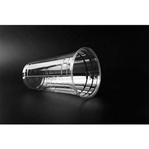 Vasos Biodegradables de PET de Pared Simple para Smoothies y Medición, con Logotipo Personalizado, 98 mm de Diámetro, para Café y Bebidas - Product Image 2