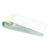 Carnet de reçus autocopiants en 2 feuillets, personnalisé, impression offset, format pour reçus de location et de billetterie, prix de gros