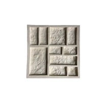 Moules décoratifs en silicone pour briques de ciment empilables, imitation pierre, pour pierre artificielle