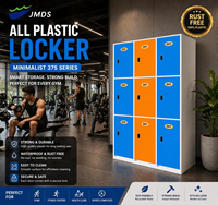 Serrure électronique intelligente d'extérieur en PVC et ABS pour vestiaires de gymnases, piscines et supermarchés