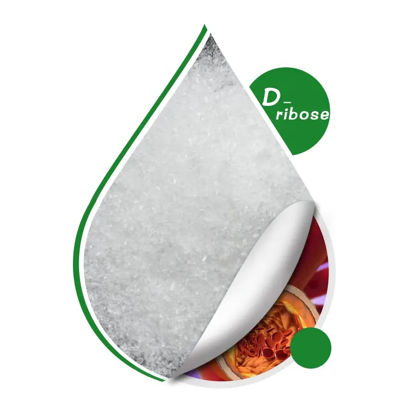 Edulcorante a granel D Ribose 50-69-1 d-ribose en polvo, aditivos para alimentos