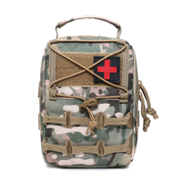 Sac de premiers secours tactique médical imperméable en nylon 1000D de haute qualité, trousse de premiers secours, sac de survie d'urgence vide