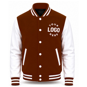 OEM High Street Top New Design Letterman <b>Jacket</b> Custom Made <b>Men's</b> Varsity College <b>Jackets</b> School Breathable Varsity <b>Jacket</b> - Product Image 1