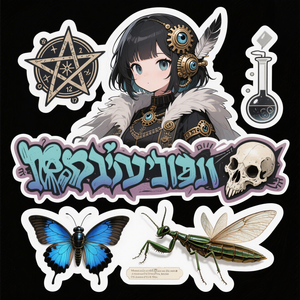 Custom Die Cut Car Door Decoration Magnetic <b>Sticker</b> Weatherproof Car Magnet Bumper <b>Sticker</b> for Car - Product Image 2