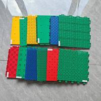 Tapis de sol suspendu pour pickleball avec terrain de pickleball intérieur/extérieur et revêtement de sol pour terrain de sport (basketball/badminton)