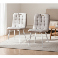 Fauteuil de salle à manger en velours de qualité supérieure - Revêtement de style européen, pieds robustes, vente en gros pour le marché européen