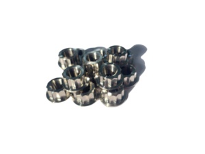Fabrieksgroothandel gepolijste CNC-gefreesde Gr5 titaniumlegering bouten <span class=keywords><strong>12</strong></span>-punts zeskant flensmoeren voor motorraces DIN GB-norm - Product Image 2