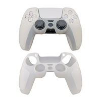 Coque de protection en silicone antidérapante avec protection contre les chutes et la poussière pour manette PS5 Dualsense, compatible avec la charge